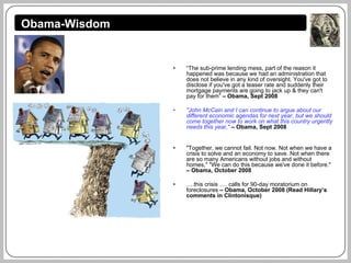 Experts On Credit Crisis