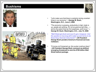 Experts On Credit Crisis