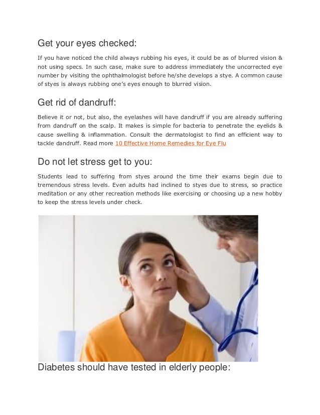 Expert suggested ways to prevent eye pimple or stye