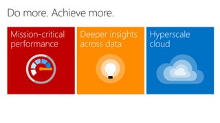 Do more. Achieve more.
 