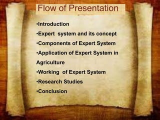 Expert system for effective extension service,1 | PPTX