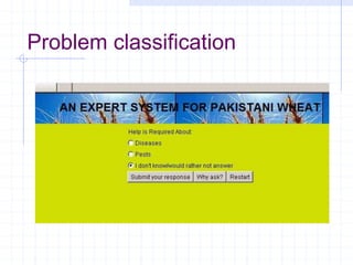 Problem classification 
 