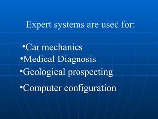 Expert Systems | PPT