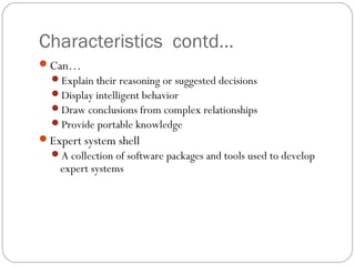Expert systems | PPT