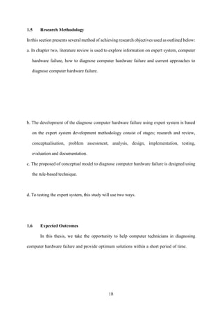 Expert systems : computer hardware problem | PDF