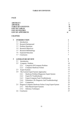 Expert systems : computer hardware problem | PDF