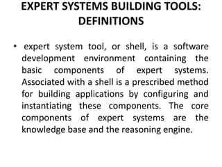 Expert system (unit 1 & 2) | PPTX