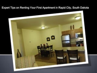 Expert Tips on Renting Your First Apartment in Rapid City, South Dakota
 
