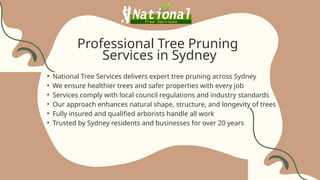 Expert Tree Pruning & Maintenance Services in Sydney | PPTX