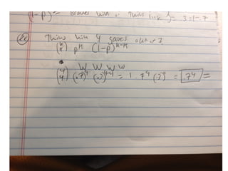 Expert Voices Scott Cummings on Binomial Probability 
