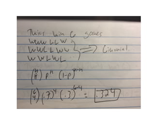 Expert Voices Scott Cummings on Binomial Probability 