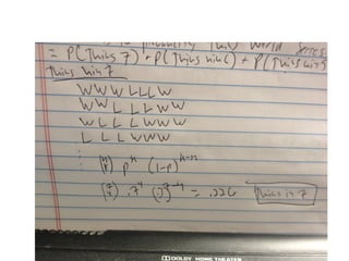 Expert Voices Scott Cummings on Binomial Probability 