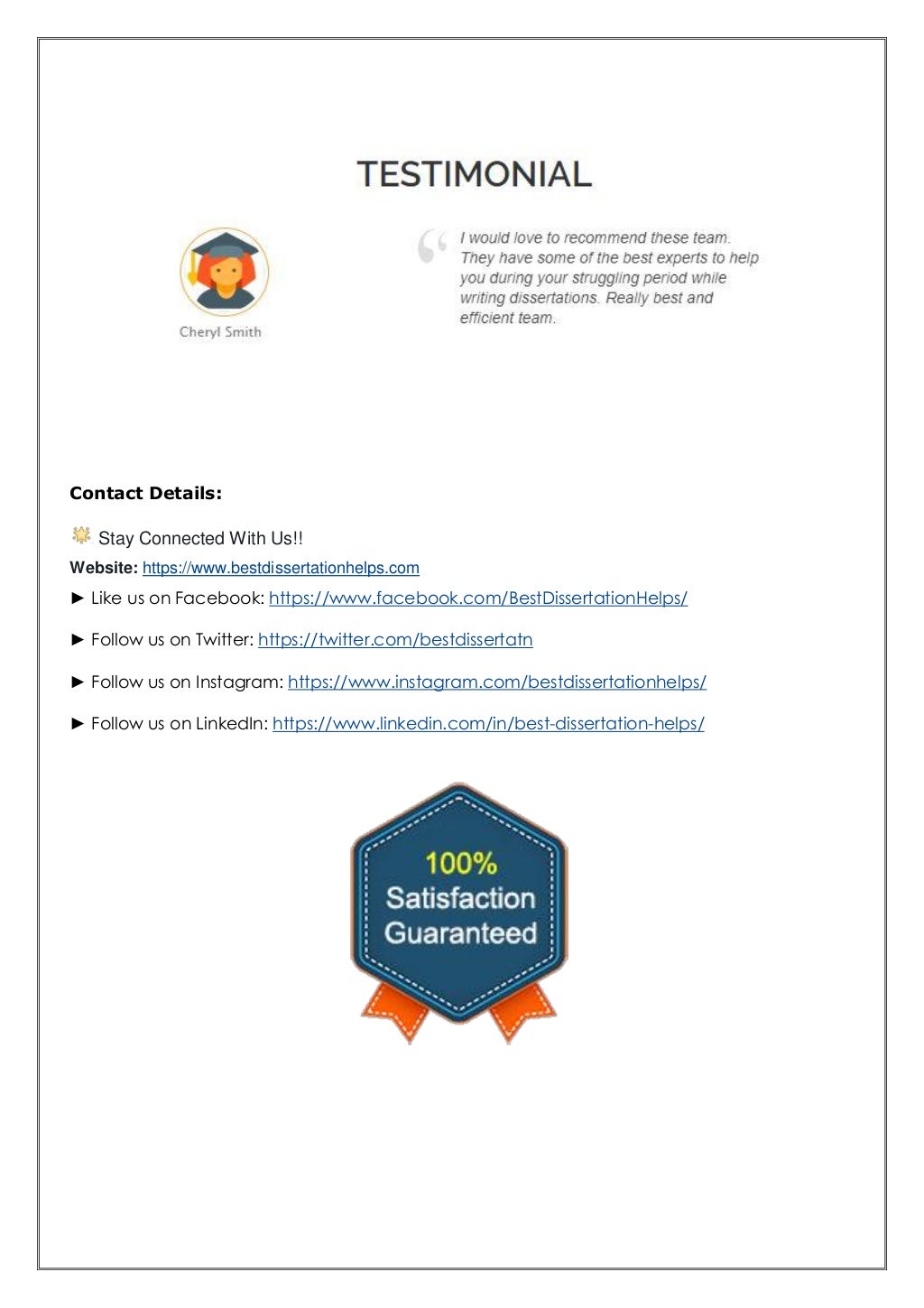 How to Write a Dissertation Proposal | Examples & Advice