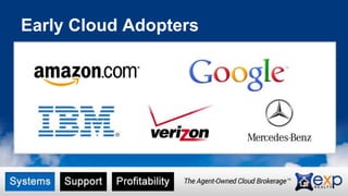 Early Cloud Adopters 
 