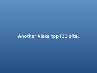 Another Alexa top 100 site.
 