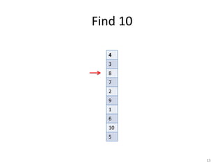 Find	
  10
13
4
3
8
7
2
9
1
6
10
5
 