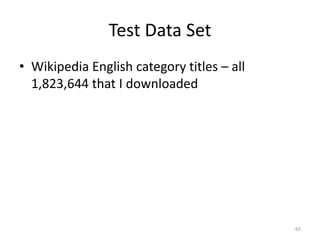 Range	
  Types
• stores	
  range	
  data	
  
– 	
  1	
  to	
  6	
  
– 2013-­‐10-­‐29	
  –	
  2013-­‐11-­‐2	
  
• easy-­‐to-­‐use	
  operators	
  to	
  check	
  inclusion,	
  
overlaps	
  
• built-­‐in	
  types:	
  integers,	
  numerics,	
  dates,	
  
timestamps	
  
• extensible
65
 