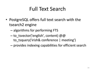 Indexing Complex PostgreSQL Data Types
