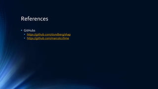 References
• GitHubs
• https://github.com/slundberg/shap
• https://github.com/marcotcr/lime
 