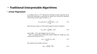 EXPLAINABLE ARTIFICIAL INTELLIGENCE: AN INTRODUCTION TO INTERPRETABLE ...