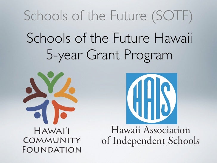 Explaining Hanalani Schools of the Future