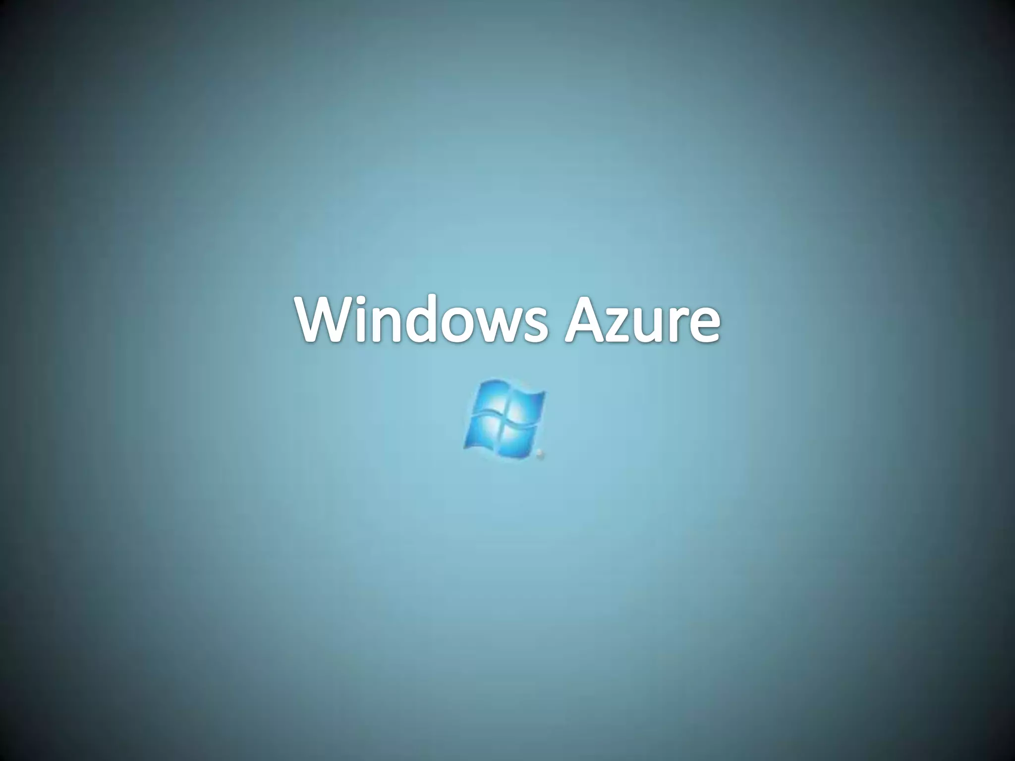 Windows Azure