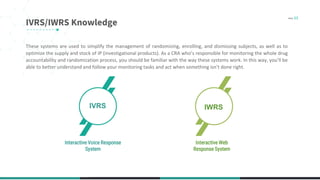 Explaining the Different Types of Routine Monitoring Visits | PPTX