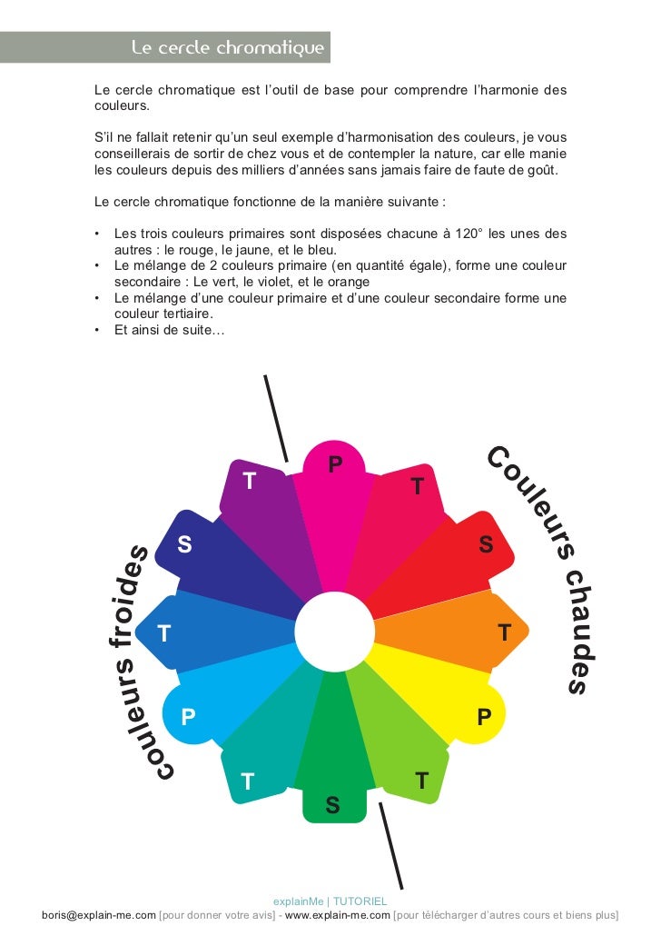 Explainme | La Couleur Dans Vos Créations