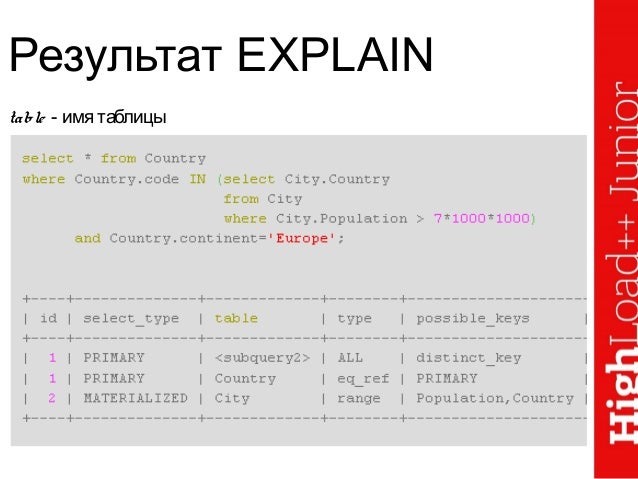 Mysql explain ref func Mysql explain ref func