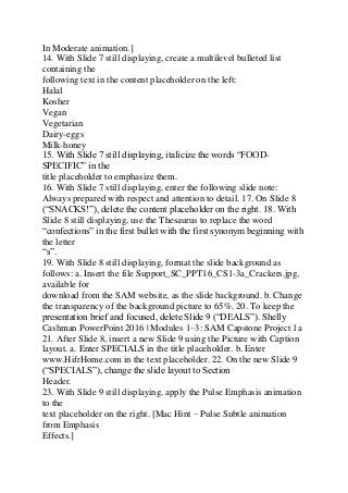 Marketing capstone paper example image