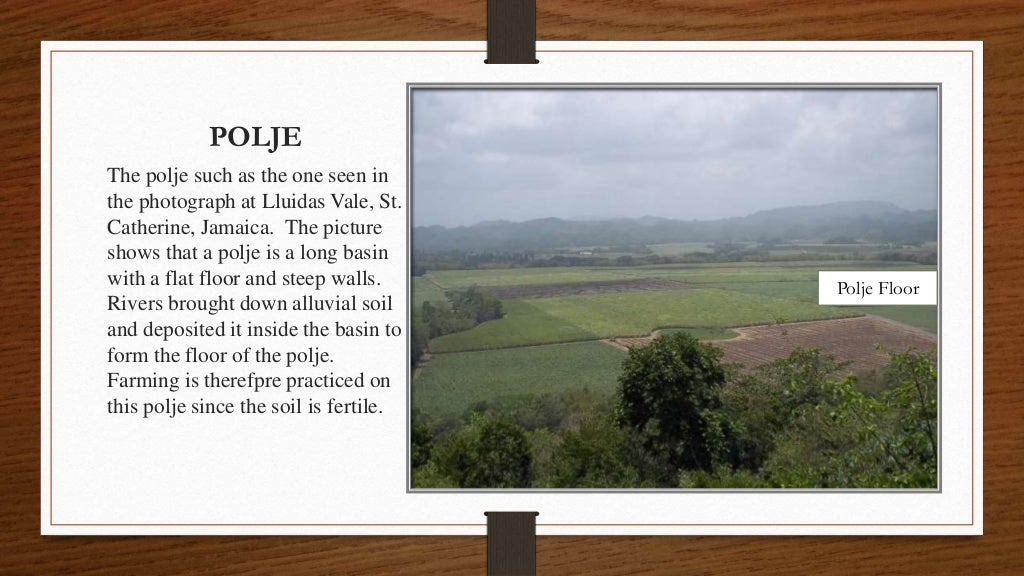 Explain the formation of limestone features