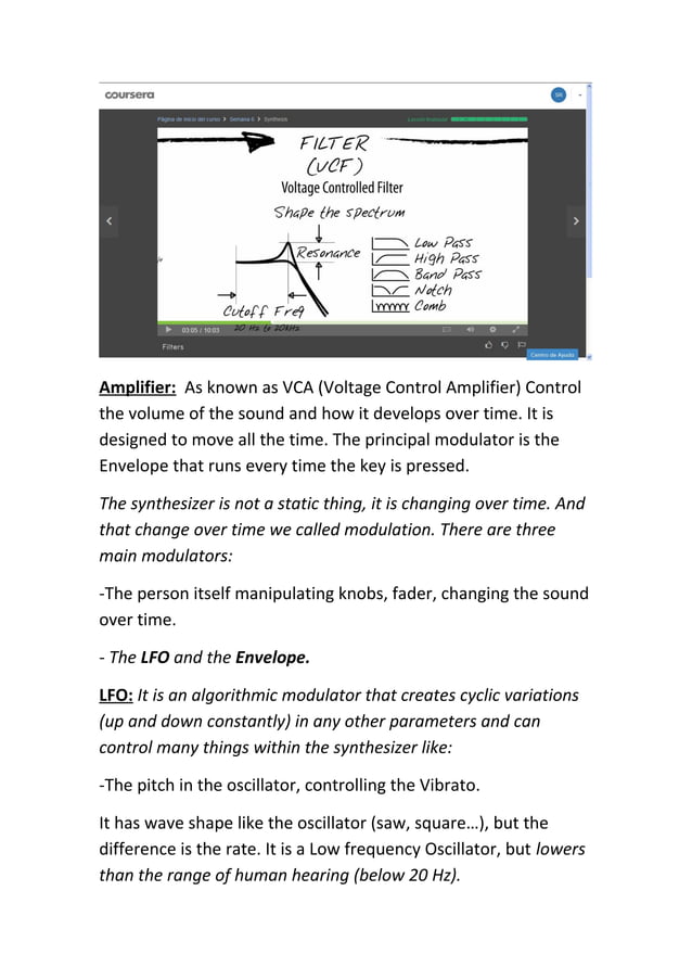 Explain the usage of the 5 most important synthesis modules | DOC ...
