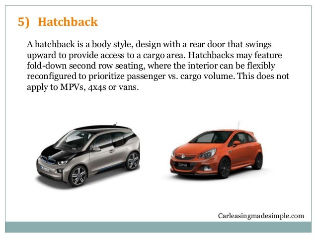 Car Body Types Uk Car Body Types Uk