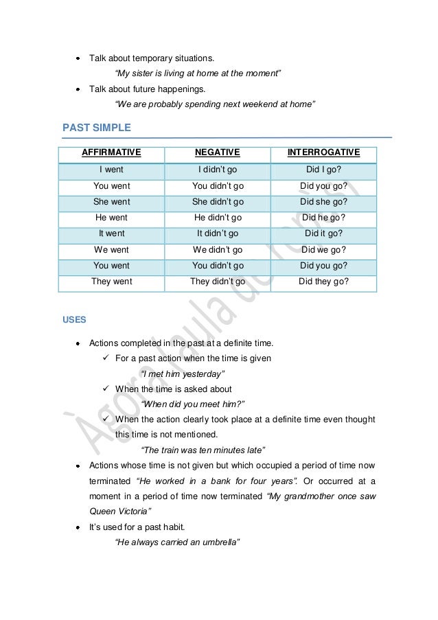 Explanation And Exercises Term 1 Explanation And Exercises Term 1