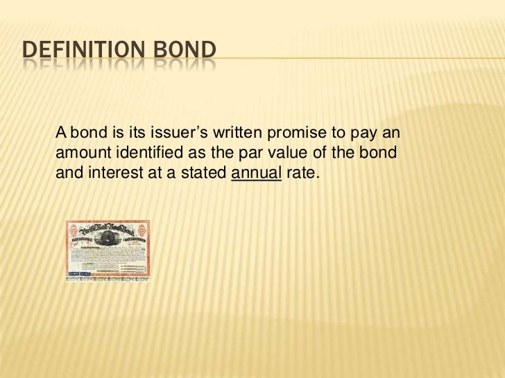 Explanation Bond Issue Price