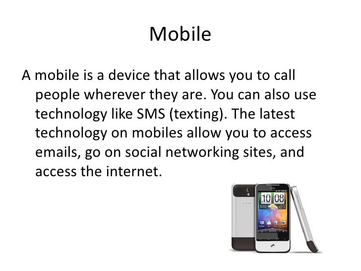 Explanation for different devices non technical