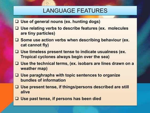 Explanation text and report text | PPTX