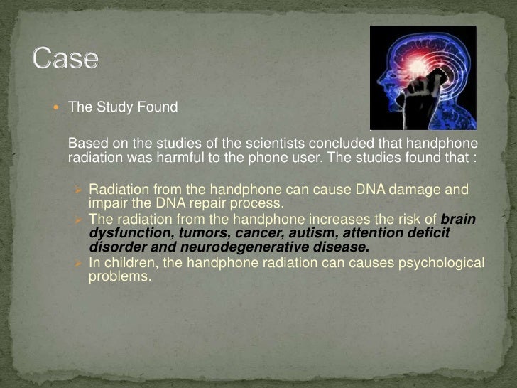 Explanation text bad effect of handphone