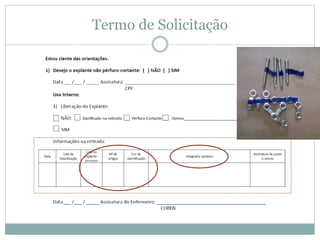 Termo de Solicitação
 