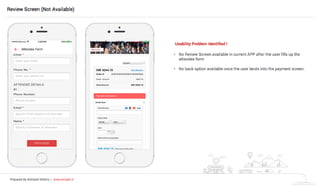 Usability Review for EXPLARA iPhone Application