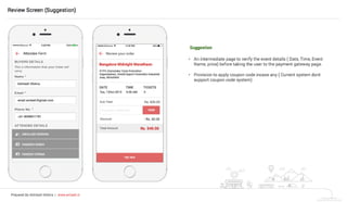 Usability Review for EXPLARA iPhone Application