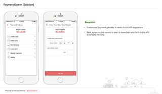Usability Review for EXPLARA iPhone Application