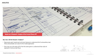 Usability Review for EXPLARA iPhone Application
