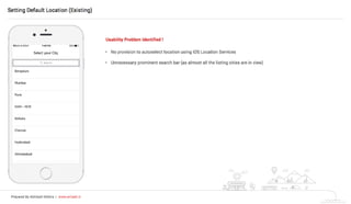 Usability Review for EXPLARA iPhone Application
