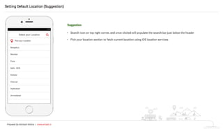 Usability Review for EXPLARA iPhone Application
