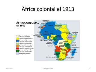 L'IMPERIALISME 1870-1914