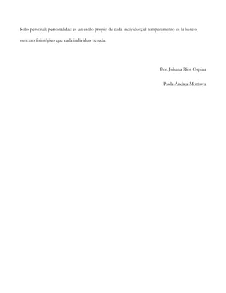 Explicación del mapa conceptual