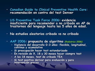 Explicación de los tipos de test para TEA.ppt