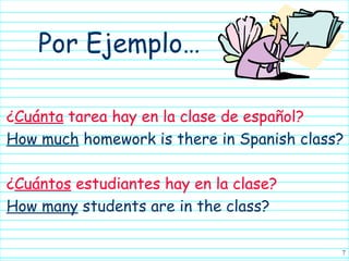 Interrogative words and sentences