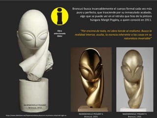https://www.slideshare.net/PepemartinB/escultura-en-la-primera-mitad-del-siglo-xx
Obra
seleccionada
EBAU
 